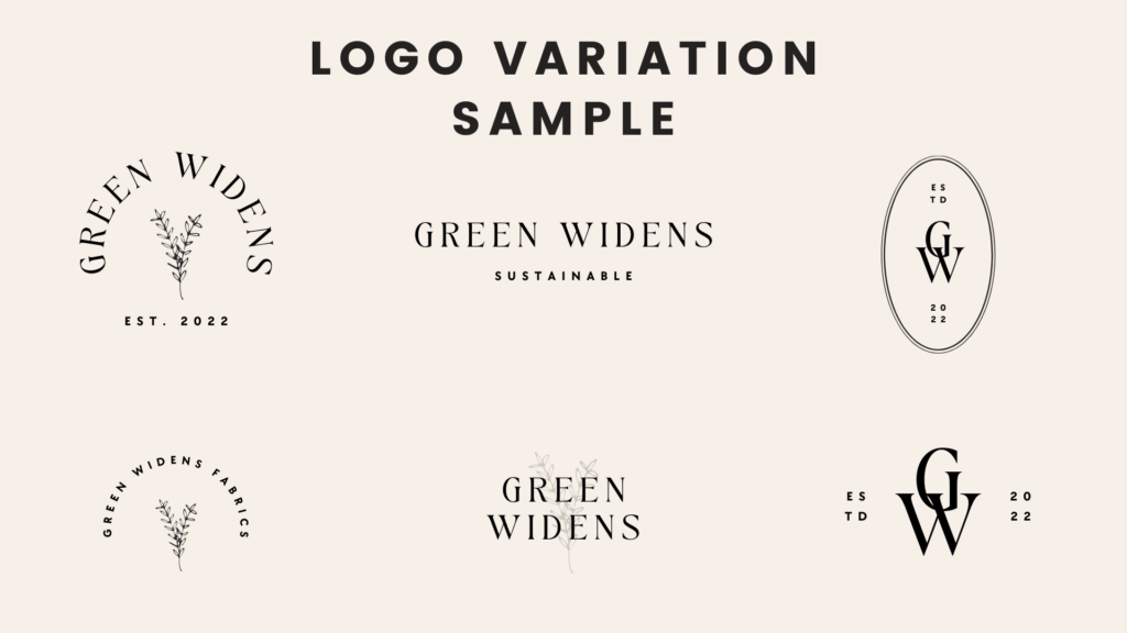 logo variation sample