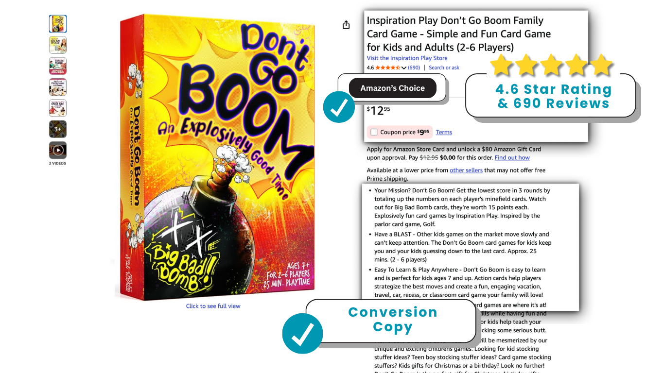 Amazon List Optimization