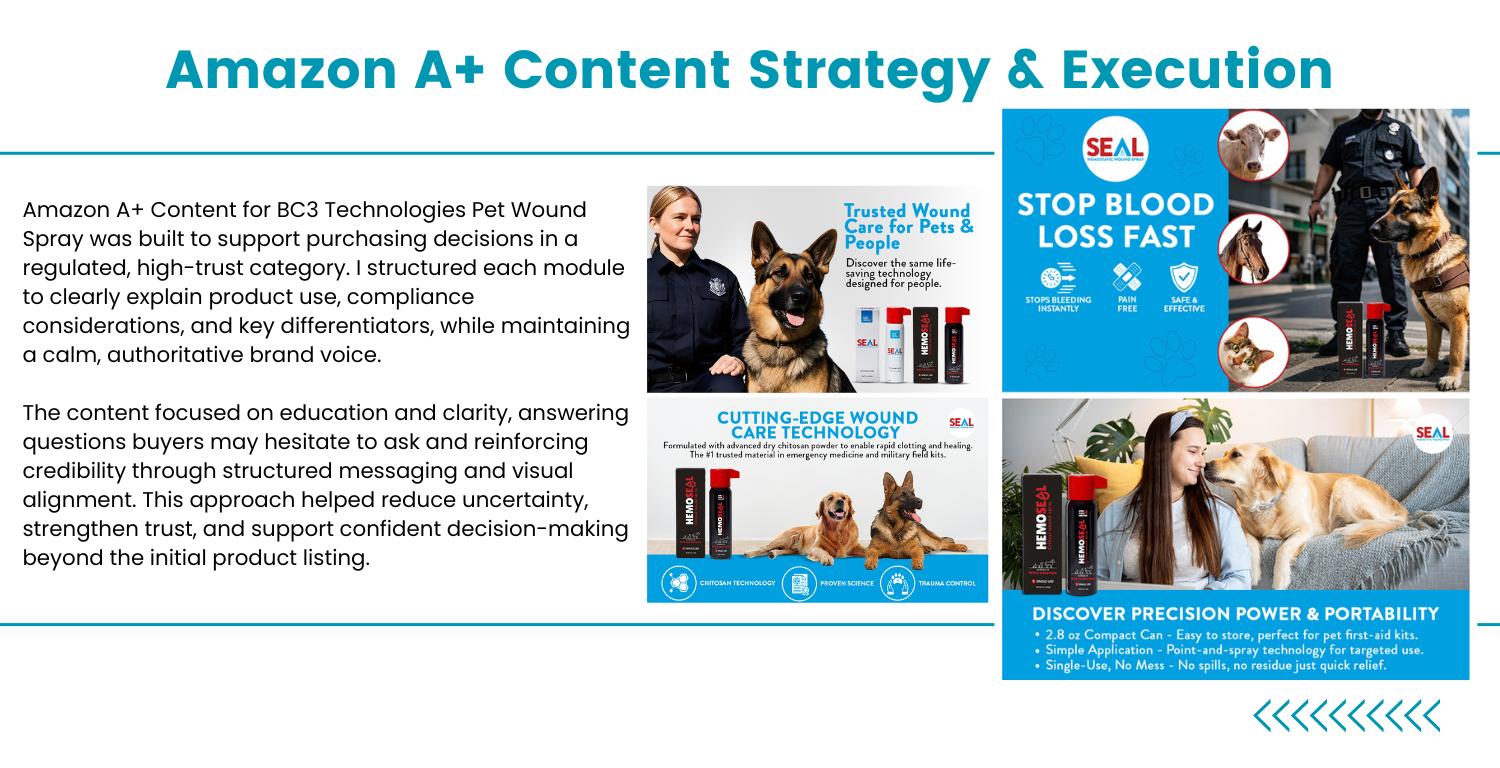 A+ Content Amazon Sample Christina Passmore A+ Content Amazon Sample Christina Passmore