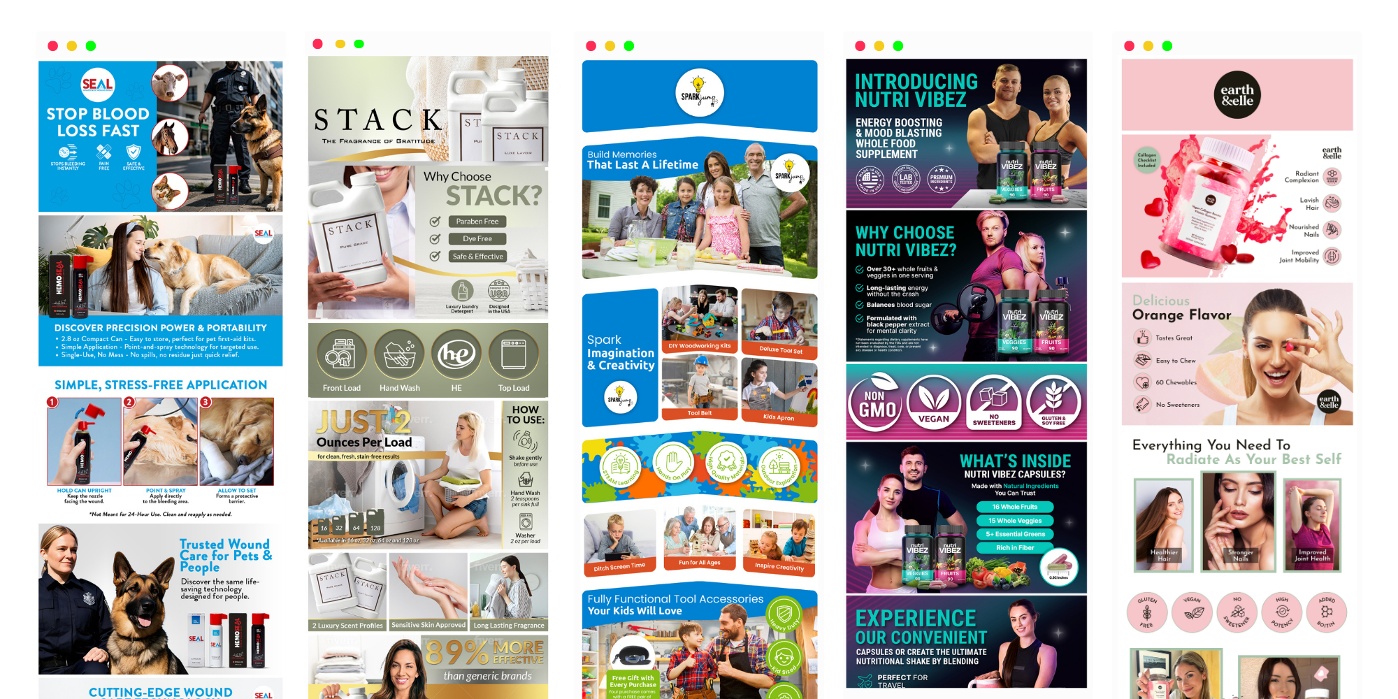 A+ Content Examples Christina Ink Amazon Enhanced Brand Content Christina Ink