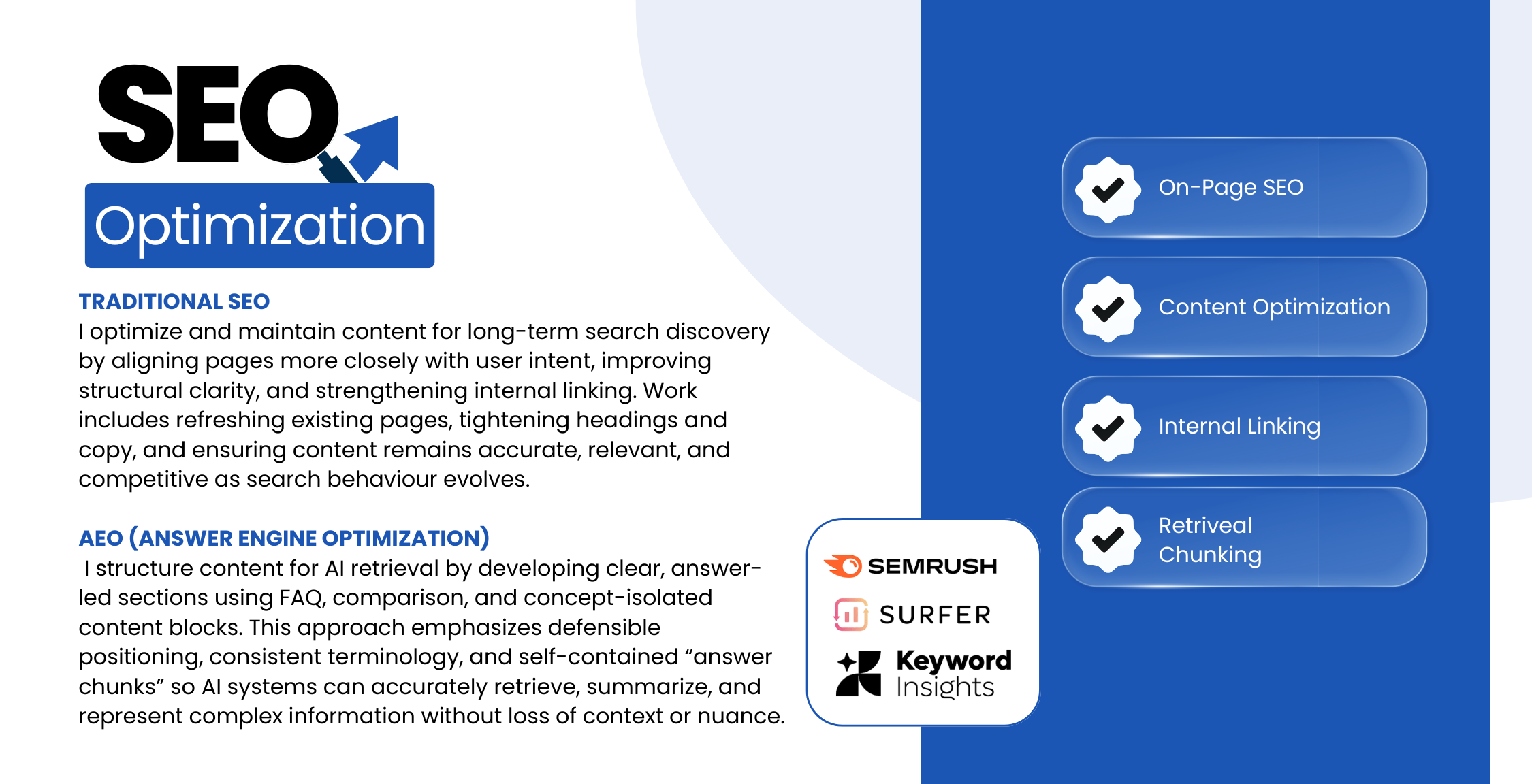 SEO AEO Optimization