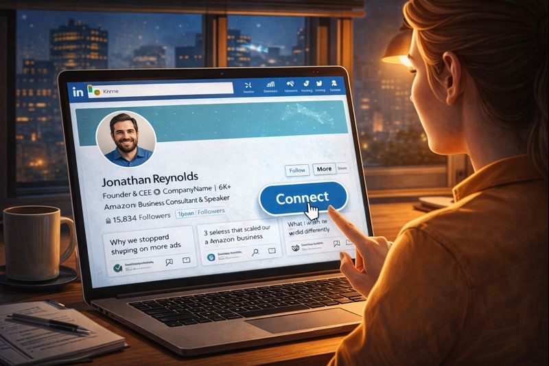 LinkedIn marketig for Amazon sellers