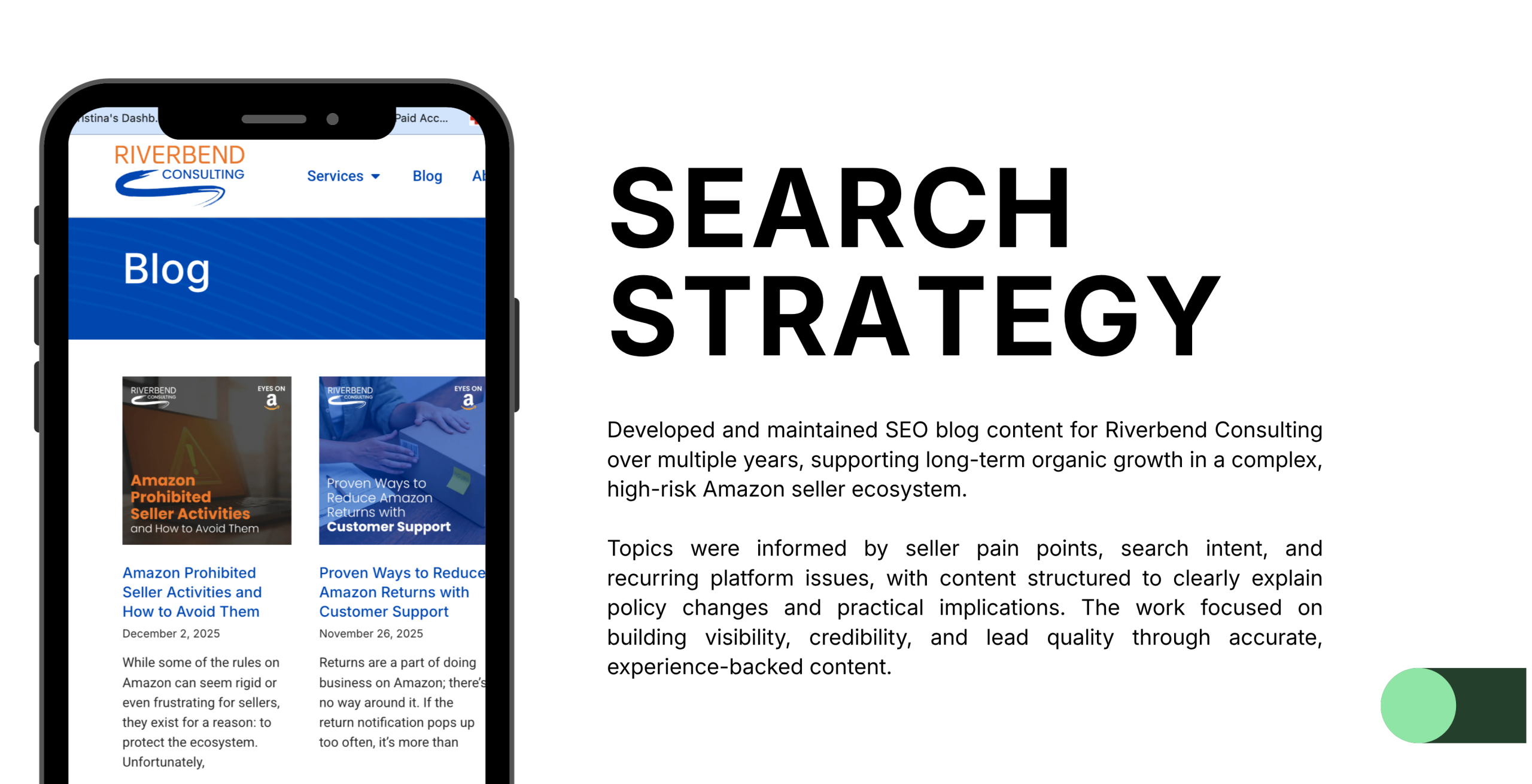Christina Passmore Search Strategy Search Strategy