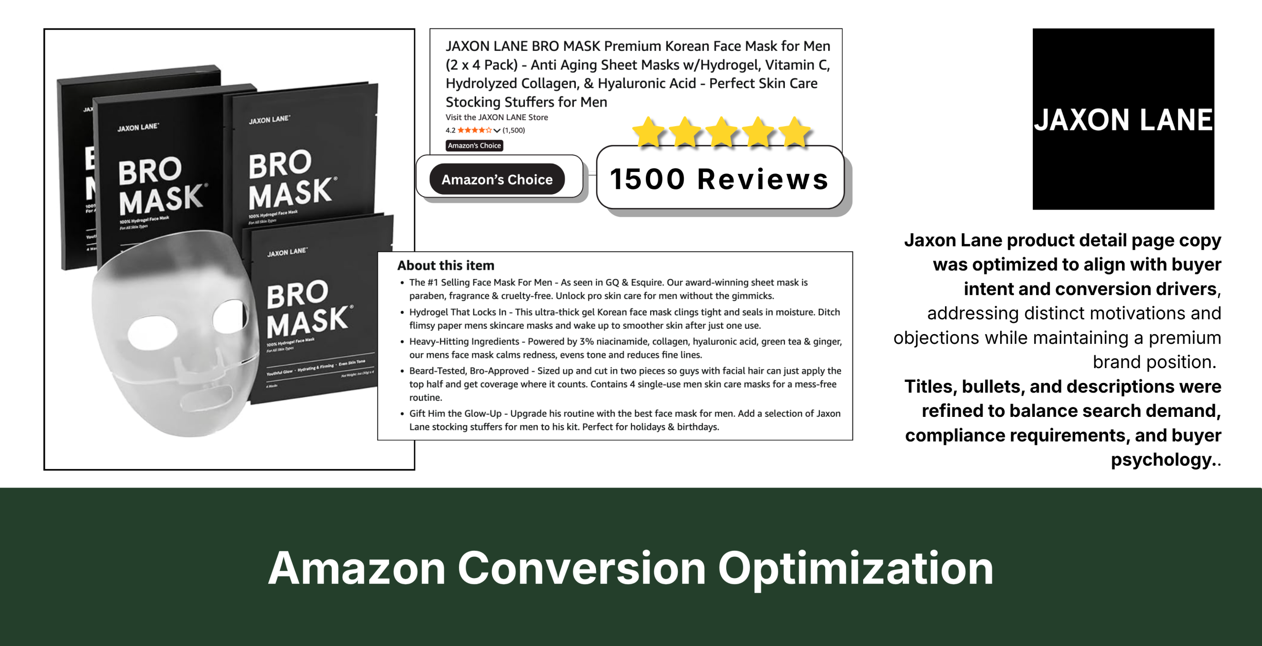 Amazon Conversion Optimization Jaxon Lane Amazon Optimization