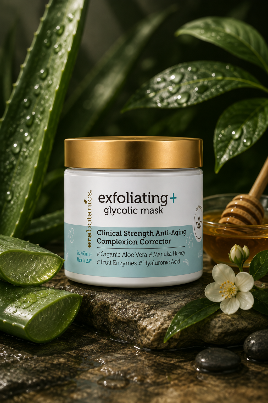 Era Organics Amazon skincare optimization and product creative