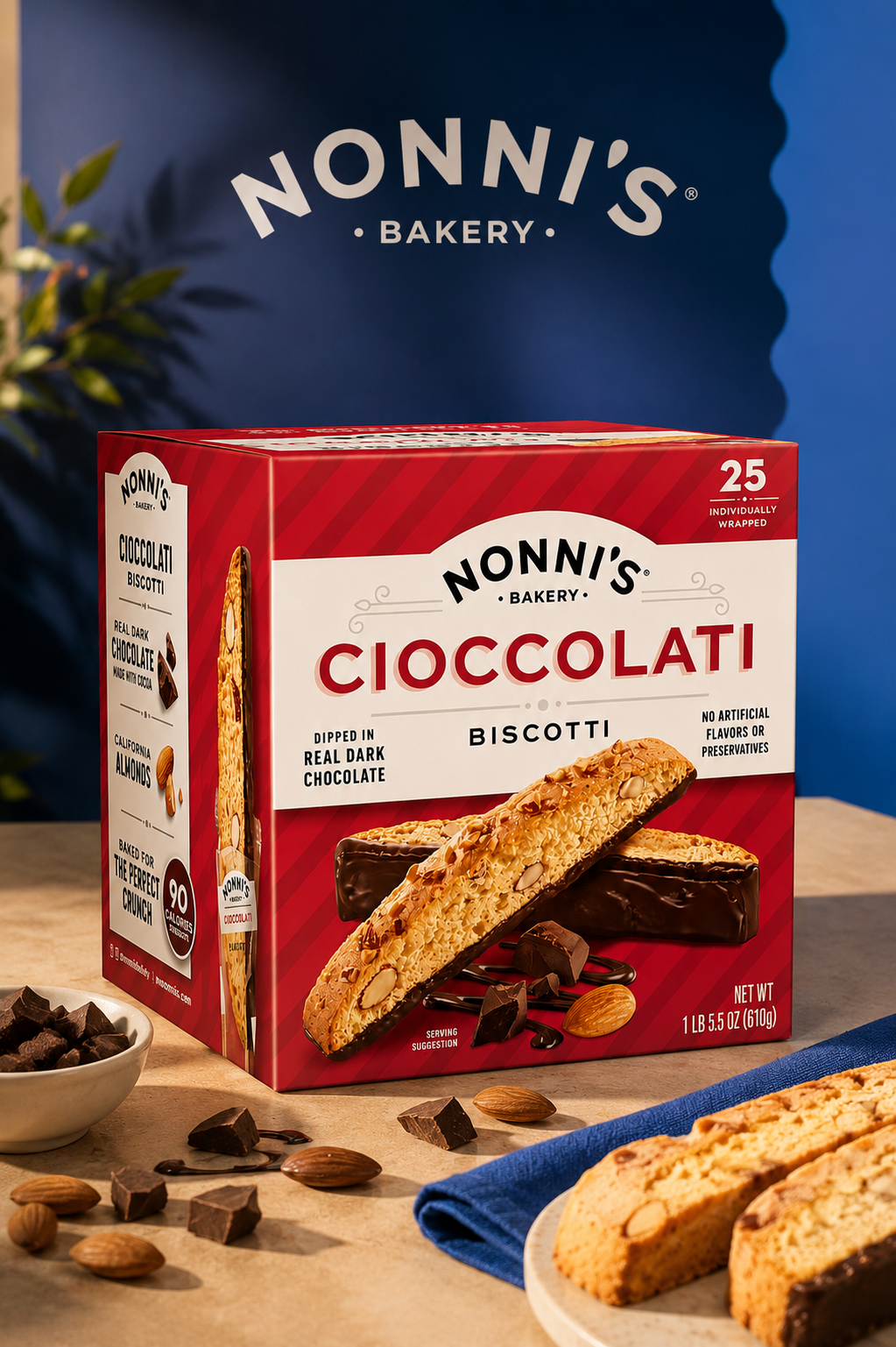 Nonni's Cookies Amazon optimization and marketplace creative