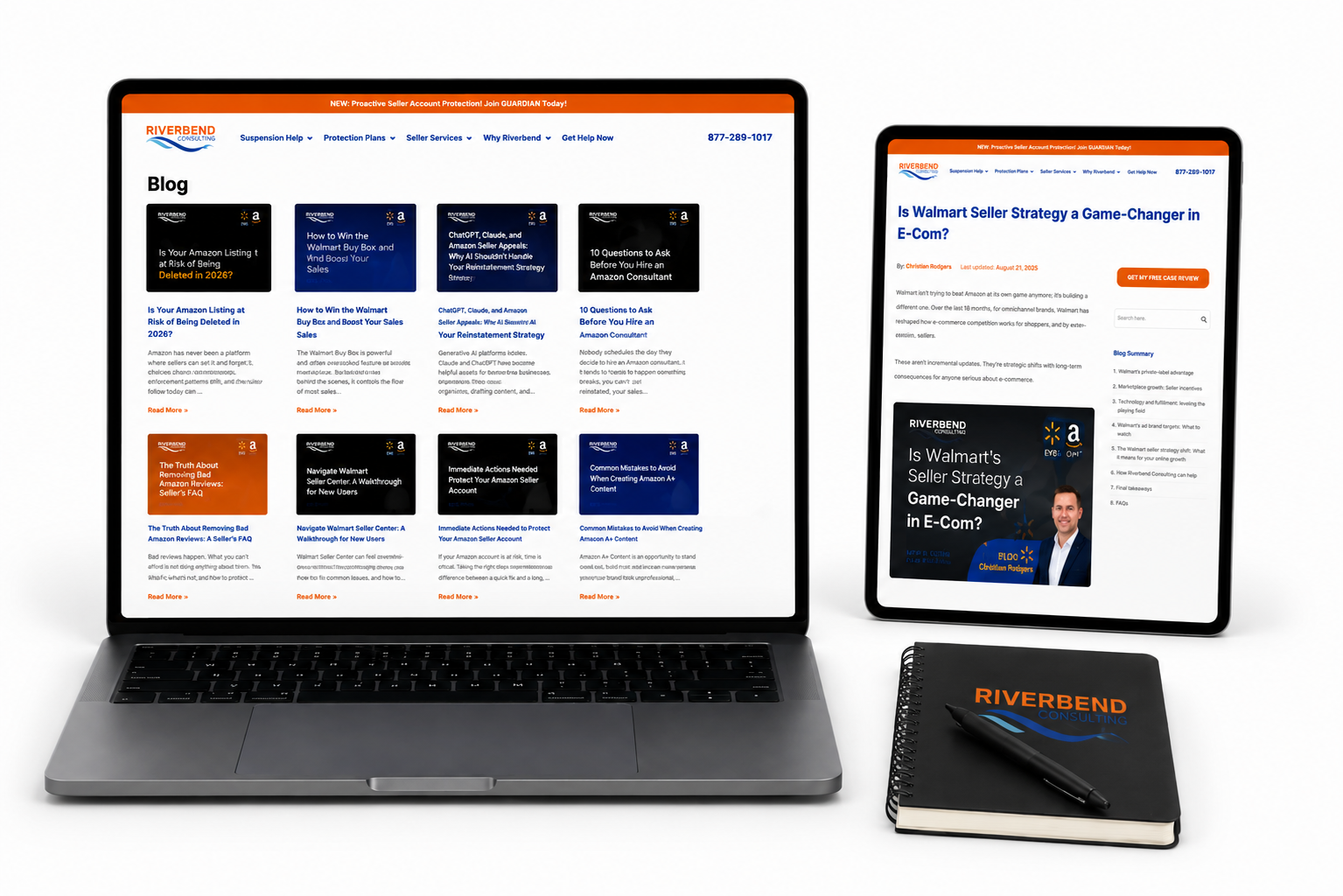 Riverbend Consulting SEO content strategy and long-term organic visibility